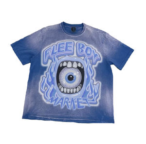 Camiseta de gran tamaño de manga corta de 100% algodón unisex con servicio OEM de impresión de logotipo y diseño totalmente personalizado a precio mayorista - Product Image 1