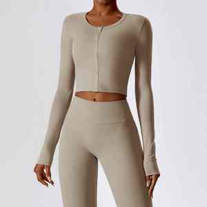 Conjunto de dos piezas personalizado Gymwear Tank Top y Leggings Set para mujer Fitness OEM Activewear transpirable ropa de entrenamiento - Product Image 5