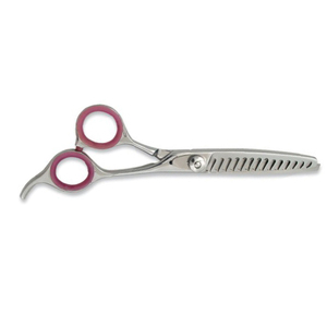 Ciseaux de coupe de cheveux à lame droite en acier inoxydable populaires en gros avec outil de beauté à pointe pointue pour amincir la coupe de cheveux plate - Product Image 2