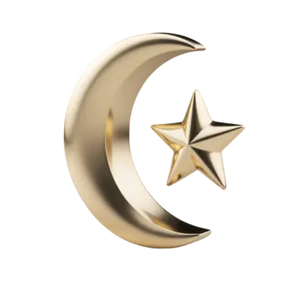 Decoración Metálica de Luna y Estrella de Latón Duradero para Mesa, Decoración del Hogar de Alta Calidad con Acabado Pulido, Fácil Instalación - Product Image 4