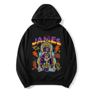 100% coton 500GSM poids lourd tout couleur unie grande taille épaule tombante coupe ajustée à capuche pour hommes Style d'hiver pas de cordes basses - Product Image 6