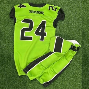 Ensemble de vêtements de sport Uniformes de football américain minces respirants à séchage rapide pour adultes 100% maillot en polyester - Product Image 2