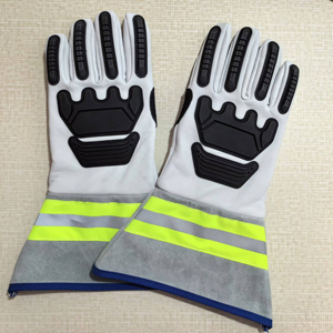 Guantes DE TRABAJO Hi Vis hechos con forro suave para un ajuste cómodo Guantes DE TRABAJO Hi Vis diseñados para trabajo y mantenimiento al aire libre - Product Image 4