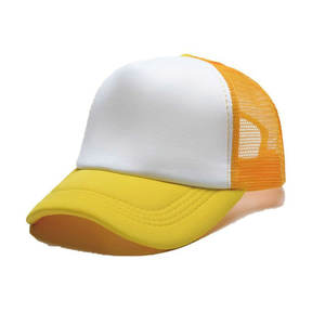 Sublimación personalizada Gorra de béisbol de malla de poliéster de 5 paneles Sombreros de camioneros a granel para hombres y mujeres Estilo casual - Product Image 2