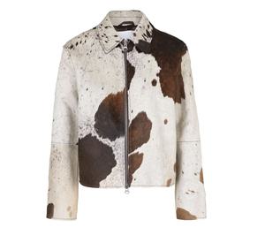 Nouvelle vache en peau de vache femmes veste en gros veste en cuir d'extérieur personnalisée avec le meilleur matériel veste en cuir de vachette - Product Image 1