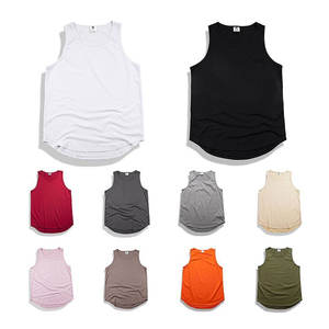 Débardeur de sport pour homme, vêtement de sport, débardeur de fitness, séchage rapide, respirant, tricoté en polyester/coton, coupe ajustée, entraînement, sous-vêtement de sport - Product Image 5