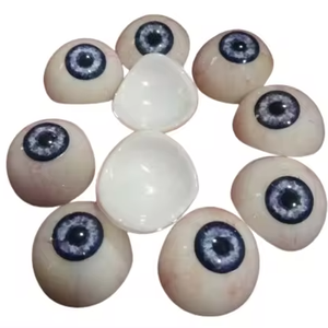 BRANDED ARTIFICIAL EYES LAVENDER COLOUR REALISTIC PROSTHETIC EYES SET of 10 EYE... - Product Image 1