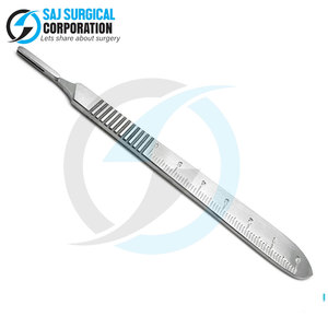 Tùy Chỉnh Thiết Kế Chất Lượng Cao Chuyên Nghiệp Y Tế Thép Của Nhãn Hiệu Dao Xử Lý Cho Nói Chung Phẫu Thuật Hot Bán - Product Image 2