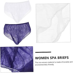 Sous-vêtements jetables pour femmes, sous-vêtements de salon en tissu non tissé, doux et respirants, emballés individuellement - Product Image 3
