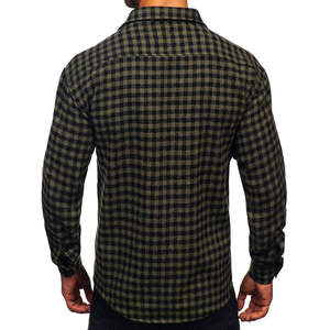 Chemise en flanelle légère pour homme, meilleure qualité, vente chaude, tendance, disponible en gros, chemise en flanelle pour homme - Product Image 3