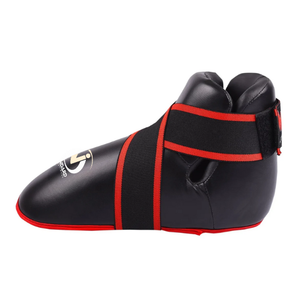 Protector de pie de semicontacto de alta calidad, acolchado de espuma EVA antideslizante, zapatos de competición de entrenamiento de boxeo Karate MMA, logotipo personalizado - Product Image 4