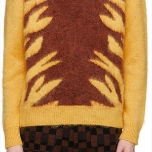 Pull en mohair de qualité supérieure pour homme Top tendance Design unique avec manches complètes Respirant et très vendu pour l'hiver - Product Image 4