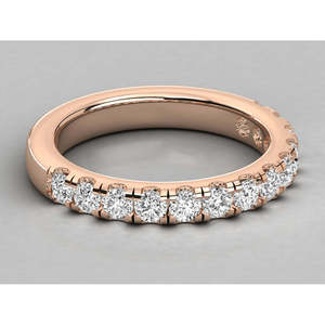 Bague pour femme en or 14 carats avec diamant de laboratoire - Product Image 1