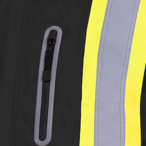 Chaqueta de Trabajo de Manga Larga Transpirable de Poliéster, Reflectante, Antibacteriana, de Alta Visibilidad, Chaqueta de Seguridad Moderna de Alta Visibilidad - Product Image 6