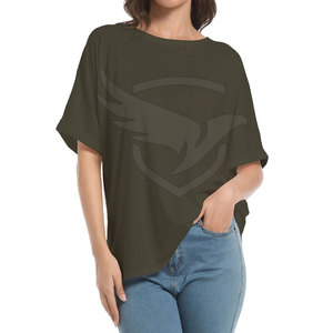 Summer Wear Nouveau design T-shirt à manches courtes pour femmes Dernière mode décontractée 100% coton Couleur personnalisée T-shirt pour femmes - Product Image 5