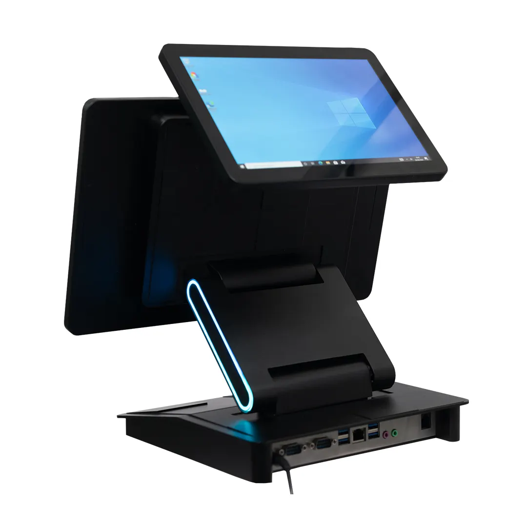 15,6 Zoll meist verkauftes Dual-Screen-POS-System für den Einzelhandel