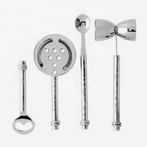 Luxury Premium Stainless Steel Bar Ware Tools Set of 4 Pcs with Antique Bone Handle Sublimation bar Accessory Cocktail Shaker - Product Image 4