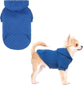 Sweat à capuche unisexe en coton doux pour chiens et chats, vêtements d'hiver élégants pour toutes les races. - Product Image 5