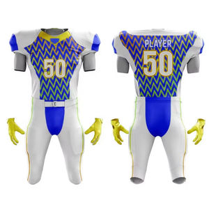 Ensemble d'uniformes de football américain de niveau professionnel, vêtements de sport respirants personnalisés - Product Image 4