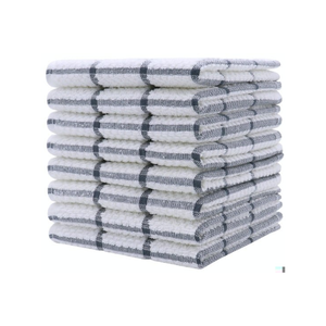 Ribbed Cotton Embroidered Golf Kitchen <b>Towel</b> 40x70cm 300GSM High Absorb Texture Built For Supermarket Chains And Daily Buyers - Product Image 2