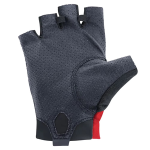 Guantes de Ciclismo Personalizados Negros y Rojos de Medio Dedo con Acolchado, Transpirables, Antideslizantes, para Deportes en Bicicleta, Venta al por Mayor OEM ODM - Product Image 2