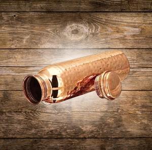 Pure Copper Kitchen and Tabletop Drinkware <b>Plastic</b> Water <b>Bottles</b> at an Price - Product Image 1