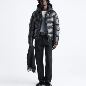 Blousons matelassés pour temps froid, hiver, rouge, blouson matelassé à bulles, veste en duvet pour homme, veste de dessus, design haut de gamme, blouson matelassé pour homme, logo personnalisé - Product Image 3