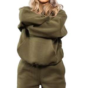 เสื้อฮู้ดแขนยาวสำหรับผู้หญิงเสื้อฮู้ดผ้าซักกรดสำหรับผู้หญิงน้ำหนักเบาออกแบบโลโก้ได้ตามต้องการ - Product Image 6