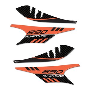 Adesivi 3D Personalizzati per Paramani Moto, Decalcomanie per KTM 890 Adventure 2021-2022, Logo Decorativo - Product Image 2