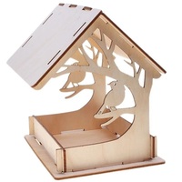 Boîte de rangement moderne en bois de carreaux marocains découpés au laser Prisma Designs |   Arche décorative en forme de dôme avec poignée pliable, écologique