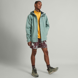 เสื้อแจ็คเก็ตซอฟต์เชลล์กันลมกันน้ำแบบซิปสำหรับผู้ชายรุ่นใหม่ เสื้อผ้าทำงานฤดูหนาวบุขนแกะพร้อมฮู้ด - Product Image 6