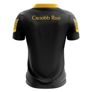 100% poliéster GAA Team Wear Sublimación Jersey Mejor calidad Diseño personalizado Mangas cortas Patrón sólido Logotipo frontal Servicio OEM - Product Image 6
