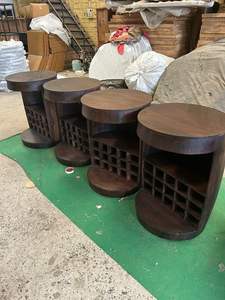 Venta al por mayor nuevo diseño barril de vino de madera maciza barriles de madera hechos a mano para almacenamiento espíritu vintage whisky barril de vino para la venta - Product Image 3