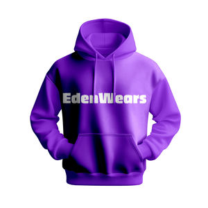 Sweat à capuche en molleton 100% coton sérigraphié en gros hommes et femmes décontracté surdimensionné conception de broderie vente chaude pour l'hiver - Product Image 6