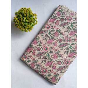 บล็อกผ้าคอตตอนคอมเบิ้วออร์แกนิกพิมพ์ลายความยาววิ่งสำหรับตกแต่งบ้าน Style-JBRHS36ไขว้ - Product Image 1
