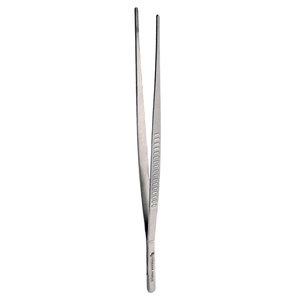 Pince à épiler en acier inoxydable avec pointe dentelée Pince à alimentation manuelle pour cuisiner et servir - Product Image 5