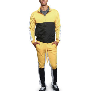 Hoodies et pantalons de survêtement ensemble 100% coton survêtements respirant survêtement automne hiver poids lourd polaire unisexe survêtement pour homme - Product Image 1