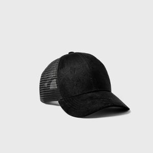 HBA54 Gorra de béisbol vaquera de 2 tonos personalizable Algodón de alta calidad 5 paneles 'A' Marco Logo Bordado Hombres Hip-Hop Estilo Playa Y2K - Product Image 2