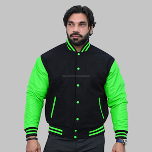 แจ็กเก็ตเลตเตอร์แมนสำหรับผู้ชายแจ็กเก็ตเลตเทอร์แมนแบบปรับแต่งได้ - Product Image 1