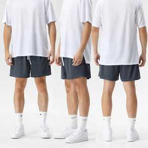 กางเกงขาสั้นออกกำลังกายผู้ชาย พิมพ์โลโก้ได้ กางเกงวิ่ง กางเกงว่ายน้ำ กางเกงชายหาด สตรีทแวร์ ฤดูร้อน กางเกงตาข่าย กางเกงขาสั้นลำลองสำหรับผู้ชาย - Product Image 2