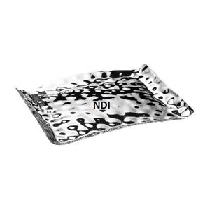 Bandeja de servicio de comida de desayuno usada de catering de cocina antigua dorada de calidad superior - Product Image 5