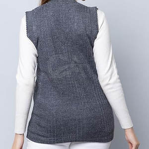 Knit <b>Vest</b> Top <b>for</b> Layering Custom Logo <b>Women</b> Sleeveless <b>Sweater</b> Fashion Ladies Sleeveless <b>Sweater</b> - Product Image 3