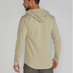 Sudaderas con capucha de manga larga con logotipo personalizado 2023, sudadera con cuello en V y cordón, Jersey holgado, sudaderas con dobladillo, blusas - Product Image 4