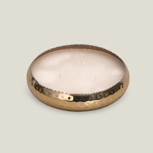 Decorative Gold Metal Handmade Hammered Candle for Home Christmas Weddings and Events Decorations - Product Image 6