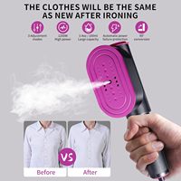 Défroisseur Vapeur Électrique Professionnel Compact avec Écran LCD Intelligent – Fer à Repasser Portable de Voyage