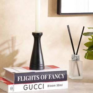 Bougeoir en métal de luxe Accent élégant de décor à la maison pour l'éclairage romantique de pièce maîtresse de table et la décoration festive - Product Image 6