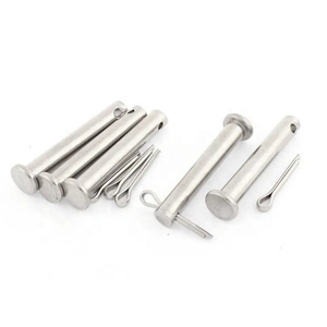 En Stock, Pasador de Acero Inoxidable 304 GB882, Diámetro del Eje 3-20, Cabeza Redonda Plana con Orificio - Product Image 1