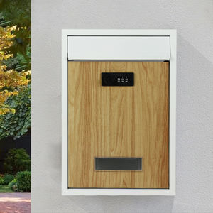 Buzón MB41 con Logotipo Personalizado Colorido, con Cerradura <span class=keywords><strong>de</strong></span> Contraseña, Resistente a la Lluvia, para Colgar en la Pared, Estilo Retro, Decorativo - Product Image 4