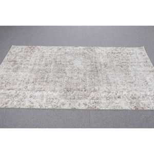 พรมตุรกีวินเทจ ขนาด 3.6x7.2 ฟุต พรมลายจุดสีเทา - Product Image 3
