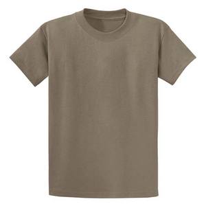 เสื้อผ้าผู้ชายเสื้อขนาดบวกสไตล์ถนนสูงผ้าฝ้ายระบายอากาศ OEM ขนาดสีที่กําหนดเองออกแบบโลโก้เสื้อยืดแขนสั้นผู้ชาย - Product Image 1